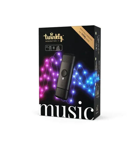 Twinkly Dispozitiv muzica USB Twinkly Compatibil cu toate produsele Twinkly de a doua generatie (GEN II) Negru