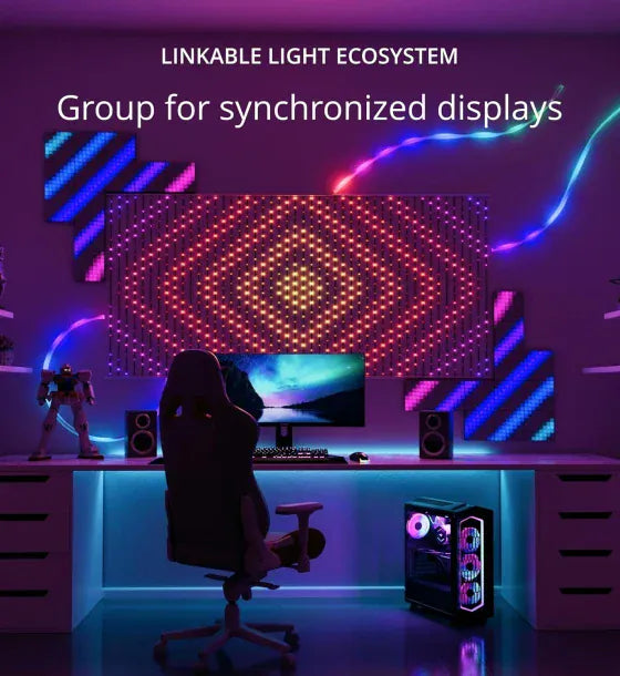 Twinkly Extensie Banda LED RGB inteligenta Twinkly Line Bluetooth WI-FI 15W lumina rece multicolor 15 m 90 Led