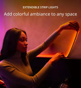 Twinkly Extensie Banda LED RGB inteligenta Twinkly Line Bluetooth WI-FI 15W lumina rece multicolor 15 m 90 Led