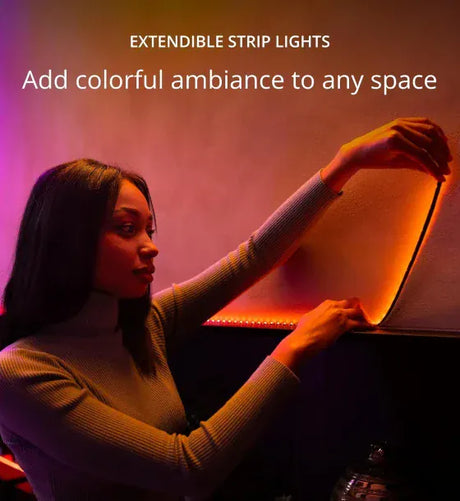 Twinkly Extensie Banda LED RGB inteligenta Twinkly Line Bluetooth WI-FI 15W lumina rece multicolor 15 m 90 Led