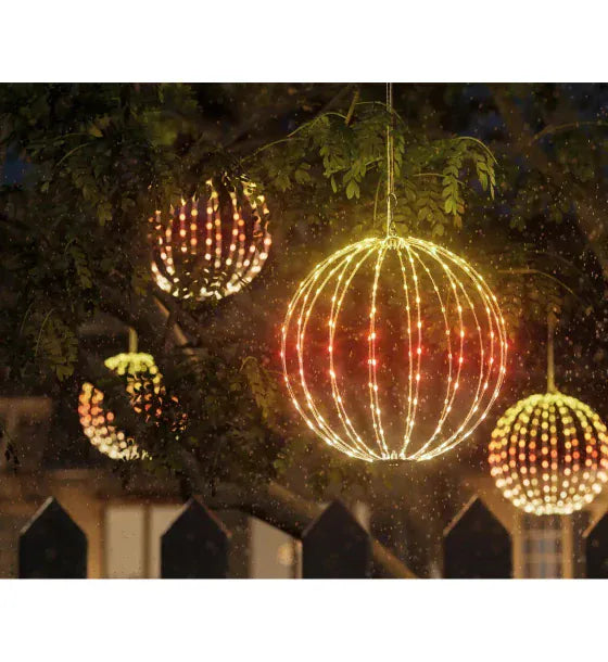 Twinkly Glob decorativ smart Twinkly Sphere 3D 43 cm 210 LED RGB+W IP44