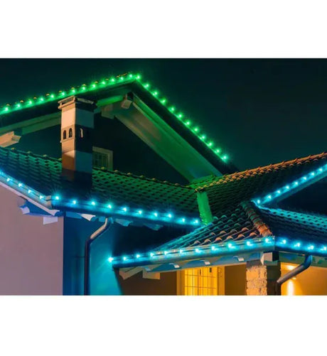 Twinkly Instalatie LED RGB dimabila de exterior Twinkly C 9 80 x LED RGB 244 m IP44 Wi-Fi control prin aplicatie