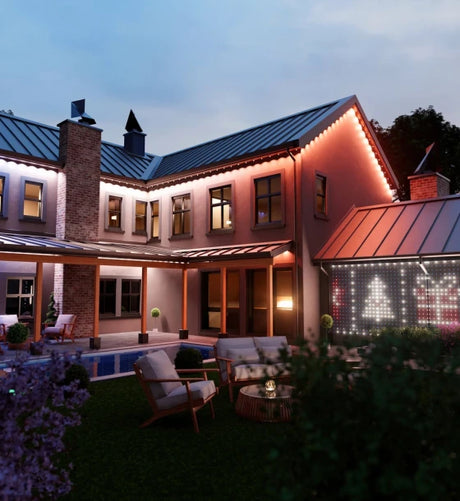 Twinkly Instalatie tip Plasa Twinkly Net 240 LED RGB 1 45x 2 4 m cablu transparent IP44