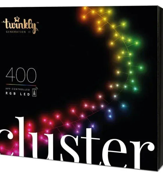 Twinkly Instalatie Twinkly Cluster cu 400 de LEDuri RGB 6m