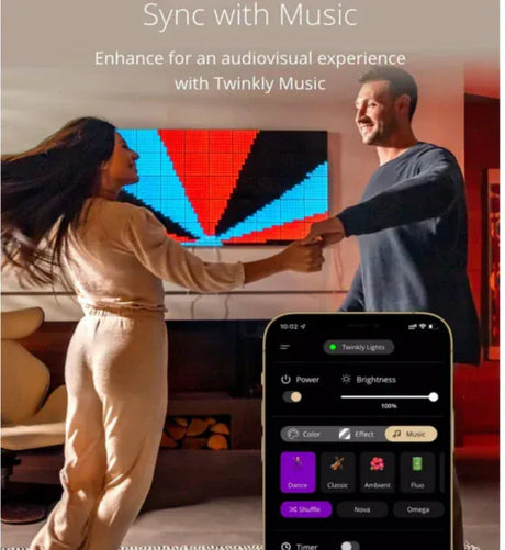 Twinkly Panou luminos LED Twinkly RGB Wi-Fi bluetooth