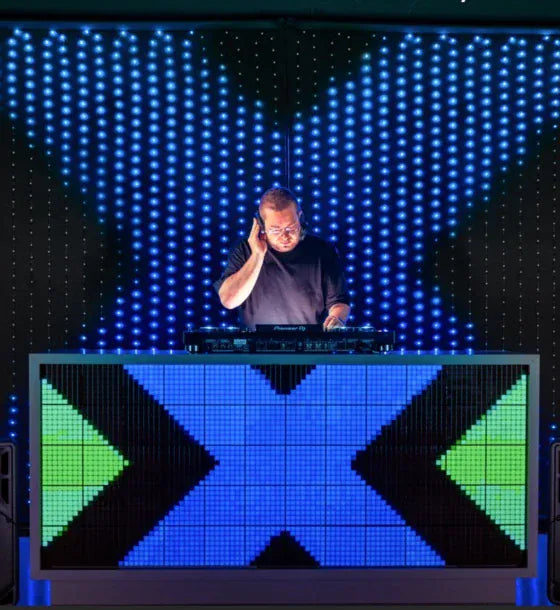 Twinkly Perete lumini Twinkly portabil plug-in RGB 1120 de leduri IP44 bluetooth wi-fi Negru mat