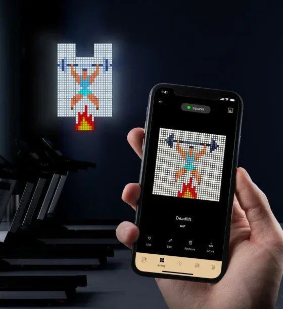 Twinkly Set 3 panouri LED Twinkly 3 x 64 pixeli Negru