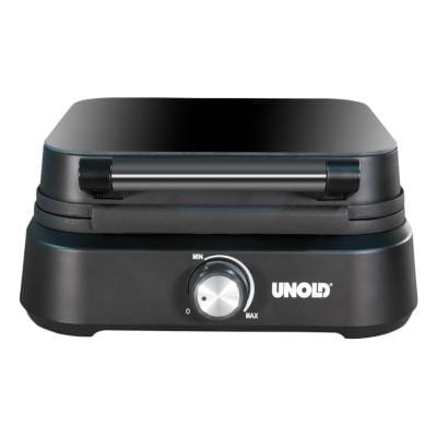 UNOLD Aparat de făcut vafe belgiene Unold Brussels 48275, negru, plăci antiaderente pentru vafe bruxelleze, utilizare acasă
