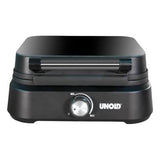 UNOLD Aparat de făcut vafe belgiene Unold Brussels 48275, negru, plăci antiaderente pentru vafe bruxelleze, utilizare acasă