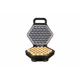 UNOLD Aparat Bubble Waffle Unold Bobby 48245, negru, plăci antiaderente, coacere rapidă
