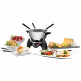 UNOLD Fondue electric Unold 48615, 0,8 l, pentru 6 persoane, inox, negru