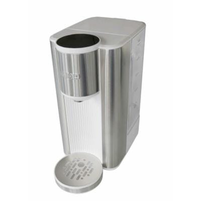 UNOLD Dispenser apă fierbinte Unold Ava 18610, argintiu/alb, încălzire rapidă pentru ceai și cafea