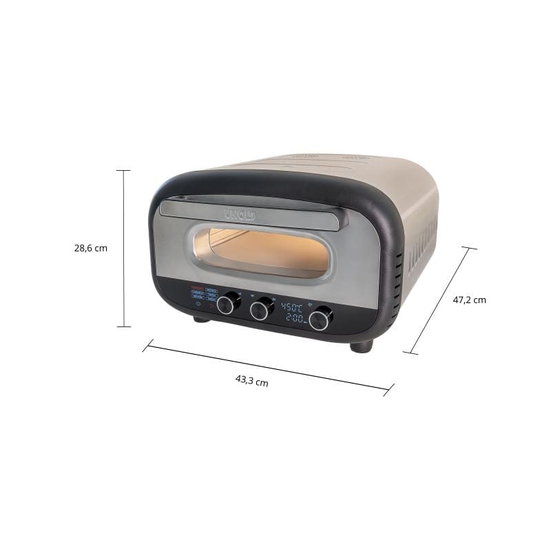 UNOLD Cuptor pentru pizza Unold Alfredo 68806, argintiu
