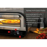 UNOLD Cuptor pentru pizza Unold Luigi 68816, argintiu, pentru blat, coacere uniformă, potrivit pentru pizza proaspătă sau congelată