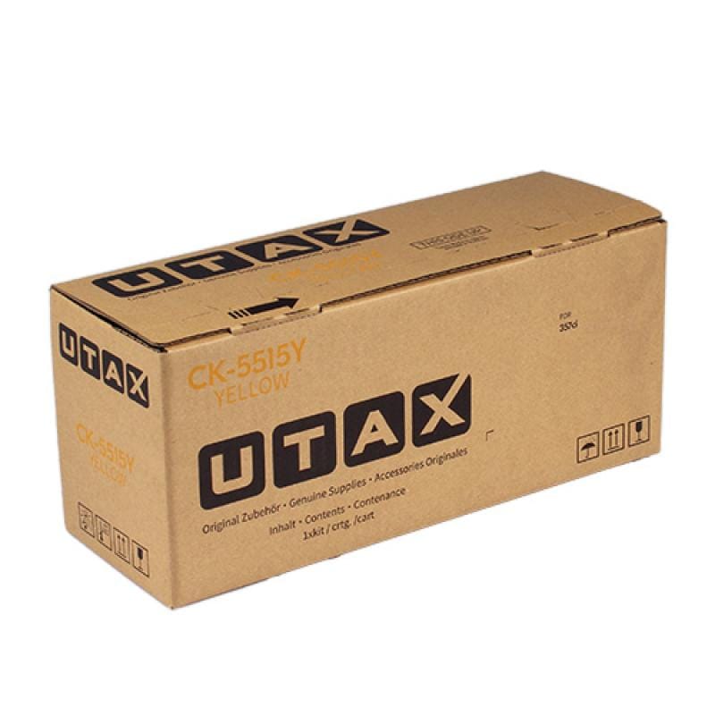 Utax Toner Original Utax CK-5515 Galben (Yellow/Gelb) 1T02ZLAUT0 pentru imprimante compatibile Utax