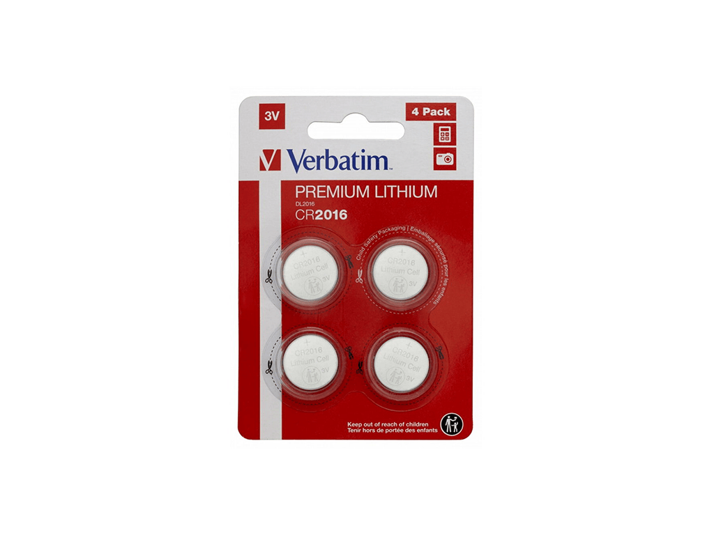 Verbatim Baterie Baterie Verbatim 49531 | 3V, 4, Roșu