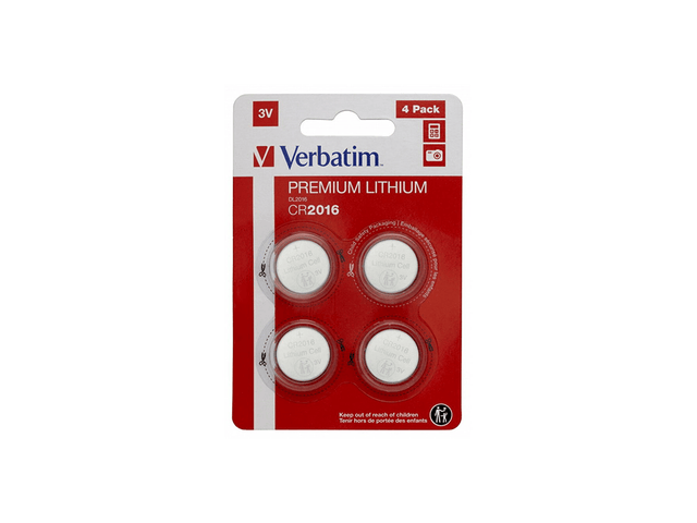 Verbatim Baterie Baterie Verbatim 49531 | 3V, 4, Roșu