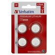 Verbatim Baterie Baterie Verbatim 49532 | 3V, CR2025, 4, Roșu