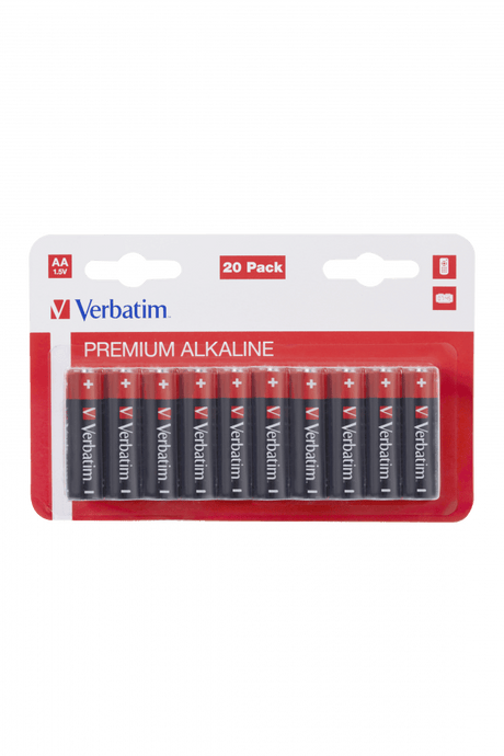 Verbatim Baterie Baterie Verbatim 49877 | 1.5V, AA, 20, Digital, Portabil