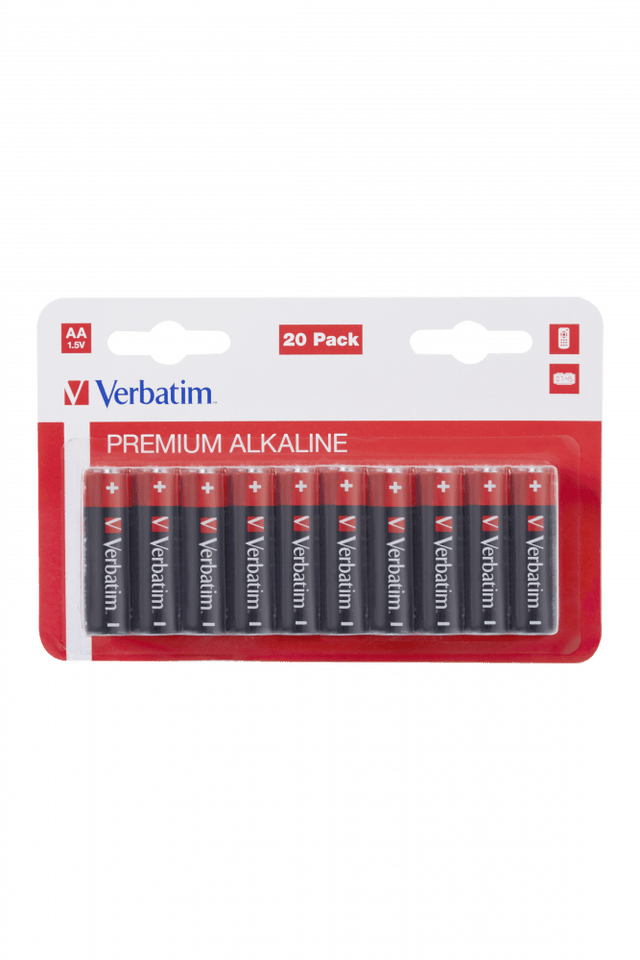 Verbatim Baterie Baterie Verbatim 49877 | 1.5V, AA, 20, Digital, Portabil