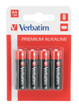Verbatim Baterie Baterie Verbatim 49921 | 1.5V, AA, 4, Digital, Portabil
