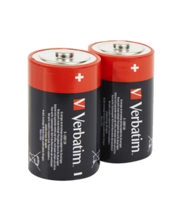 Verbatim Baterie Baterie Verbatim 49923 | AA, 2, Roșu, Portabil