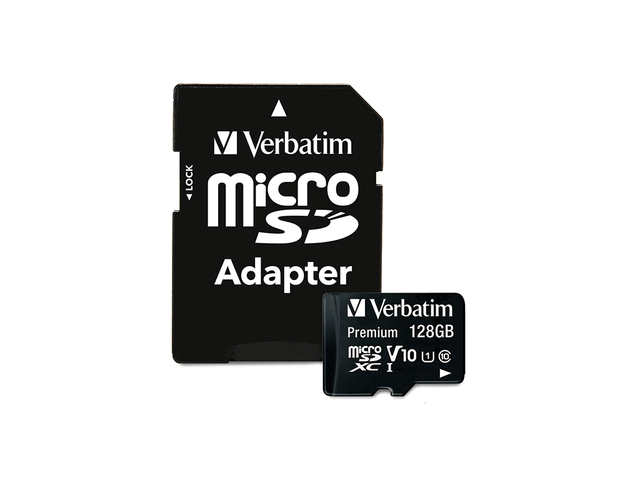 Verbatim Card de memorie Card de Memorie Verbatim 44085 | 128GB, Full HD, Smart