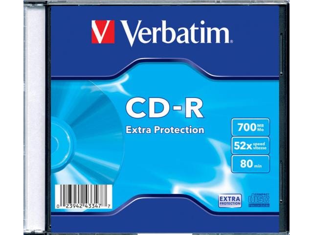 Verbatim Discuri optice (CD, DVD, Blueray) Discuri optice (CD, DVD, Blueray) Verbatim 43347 | Alb