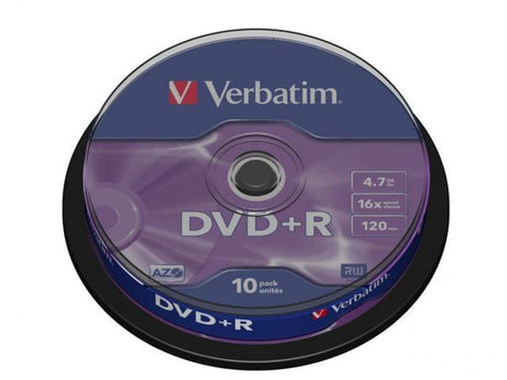 Verbatim Discuri optice (CD, DVD, Blueray) Discuri optice (CD, DVD, Blueray) Verbatim 43498 | 7GB, 10, Argintiu