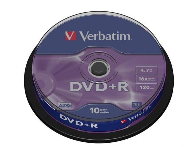 Verbatim Discuri optice (CD, DVD, Blueray) Discuri optice (CD, DVD, Blueray) Verbatim 43498 | 7GB, 10, Argintiu