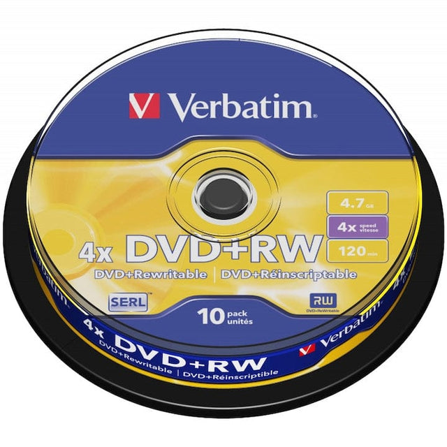 Verbatim Discuri optice (CD, DVD, Blueray) Discuri optice (CD, DVD, Blueray) Verbatim 43552 | 7GB, 10, Roșu, Digital