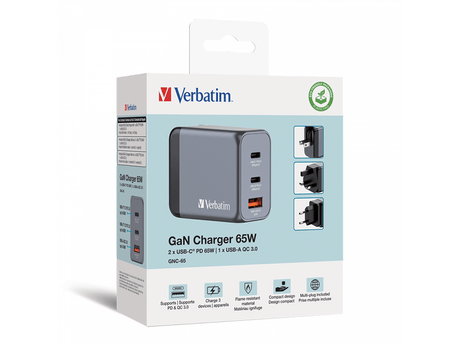 Verbatim Incarcator mobile Încărcător Verbatim 32201 | 65W, Portabil