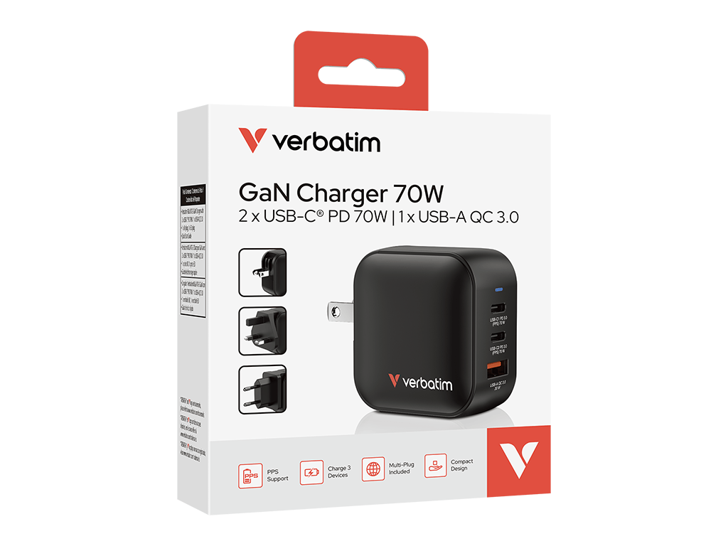 Verbatim Incarcator mobile Încărcător Verbatim 32229 | 70W, Smart, Portabil