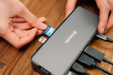 Docking Station USB-C Verbatim CDS-15SSD 32174 | 15 Porturi, SSD 256GB Inclus