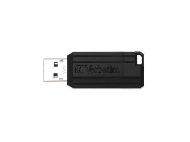 Verbatim Memorie USB Memorie USB Verbatim 49065 | 64GB, Negru, 4G