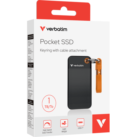 Verbatim SSD Extern SSD Verbatim 32193 | 1TB, Negru