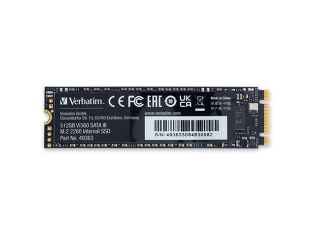 Verbatim SSD intern SSD Verbatim 49362 | 256GB