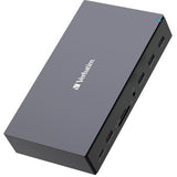 Docking Station USB-C Verbatim CDS-17 32172 | 17 Porturi, 100W PD, 8K HDMI, Negru