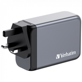 VERBATIM V GNC-240 GaN Charger 240W EU/UK/US
