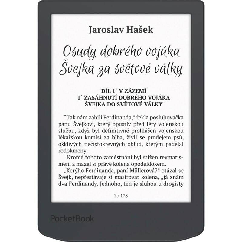 PocketBook PB 619 Verse Lite Midnight Grey