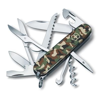Victorinox Briceag Elvețian Victorinox Huntsman 1.3713.94, Multifuncțional, Camuflaj, pentru Drumeții și Camping