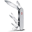 Victorinox Briceag multifuncțional Victorinox Pioneer X Alox 0.8231.26, argintiu, cu foarfecă, Swiss Army Knife, 8 funcții