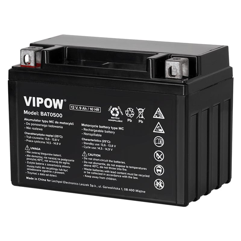 Vipow Acumulator Acumulator Vipow BAT0500 | 0.4L, 13.8V, Roșu
