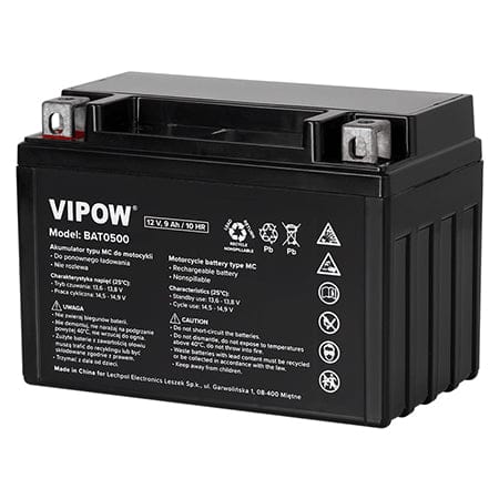 Vipow Acumulator Acumulator Vipow BAT0500 | 0.4L, 13.8V, Roșu