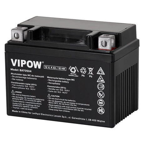 Vipow Acumulator Acumulator Vipow BAT0504 | 0.21L, 13.8V, Roșu