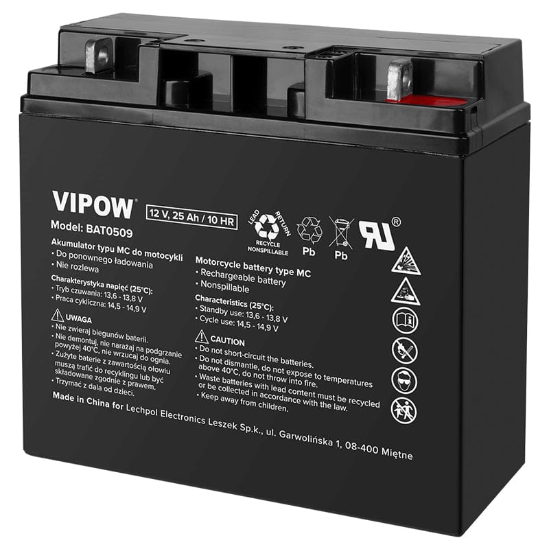 Vipow Acumulator Acumulator Vipow BAT0509 | 6.5kg, 12V