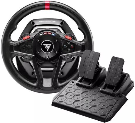 Thrustmaster Volan Gaming Volan Thrustmaster T128-P SIMTASK FARMING PACK EU 4160937 | PC/PS4/PS5, Force Feedback, Pedale Incluse