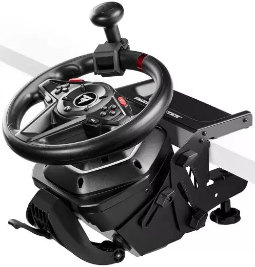 Thrustmaster Volan Gaming Volan Thrustmaster T128-P SIMTASK FARMING PACK EU 4160937 | PC/PS4/PS5, Force Feedback, Pedale Incluse