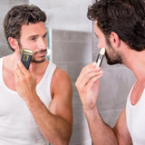 Wahl Aparat de ras Wahl Travel Shaver Gold Edition 07057-016, negru-auriu, compact pentru călătorie