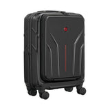 Wenger Genti laptop Troler Wenger Ampix, 54x38x23 cm, carcasă rigidă, dimensiuni pentru bagaj de mână, Negru